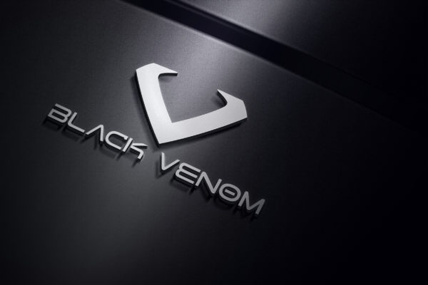 Free Black Company Logo Mockup